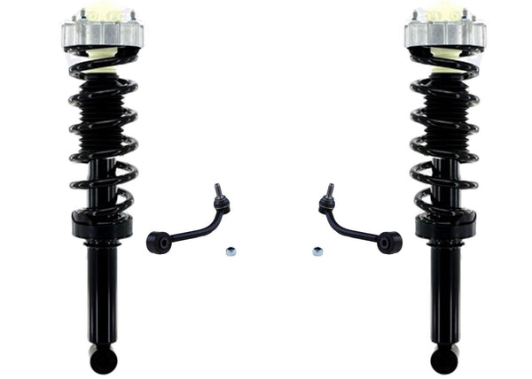 Rear Complete Strut Assemblies & Sway Bar Links For 2008-2016 Porsche Cayenne