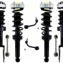 Front & Rear Complete Strut Assemblies & Links For 2011-2016 Porsche Cayenne