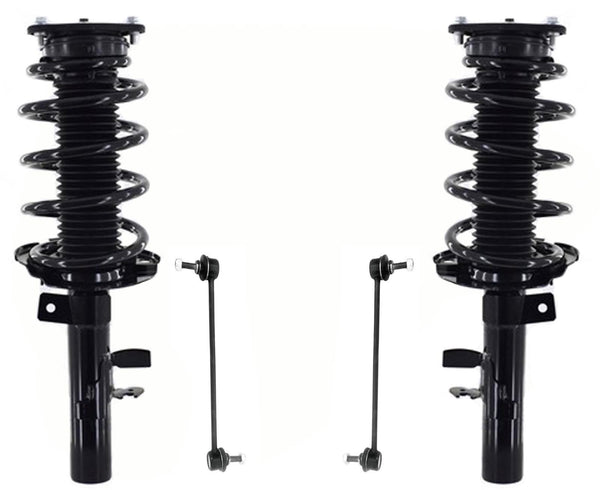 Front Complete Struts Assemblies & Links For 2013-2016 Ford C-Max Energi SEL