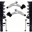 Front Complete Struts Control Arms & Links For 2013-2016 Ford C-Max Energi SEL