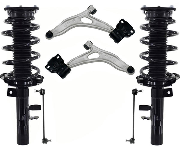Front Complete Struts Control Arms & Links For 2013-2016 Ford C-Max Energi SEL