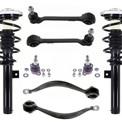 Front Struts Control Arms Links For 2011-2017 BMW X3 XDrive35i All Wheel Drive