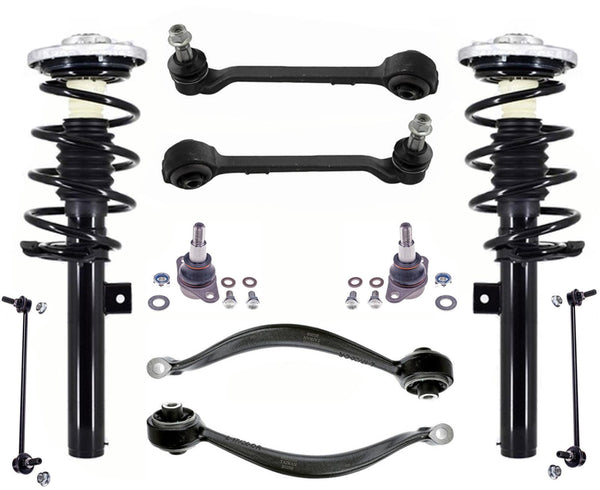 Front Struts Control Arms Links For 2011-2017 BMW X3 XDrive35i All Wheel Drive
