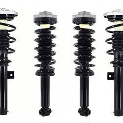 Front & Rear Complete Struts For 2011-2017 BMW X3 XDrive28d All Wheel Drive