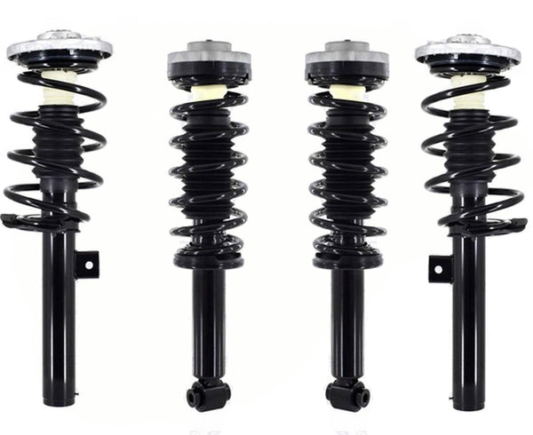 Front & Rear Complete Struts For 2011-2017 BMW X3 XDrive28d All Wheel Drive