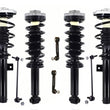 Front Rear Complete Struts & Links For 11-2017 BMW X3 XDrive28d All Wheel Drive