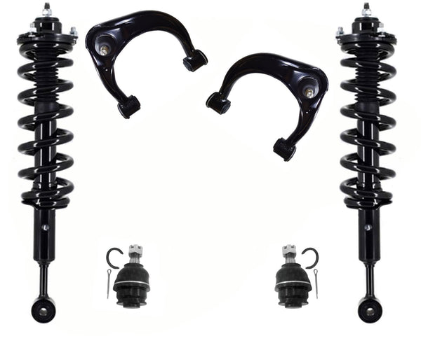 Front Complete Struts Assemblies Upper Control Arms For Lexus GX460 2010-2018