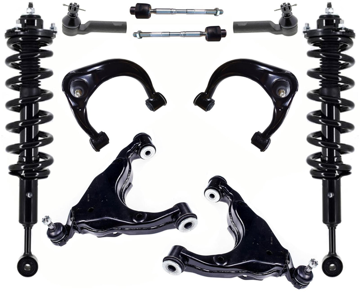 Barras de acoplamiento de brazos de control superior e inferior de puntales delanteros para Lexus GX460 2010-2018
