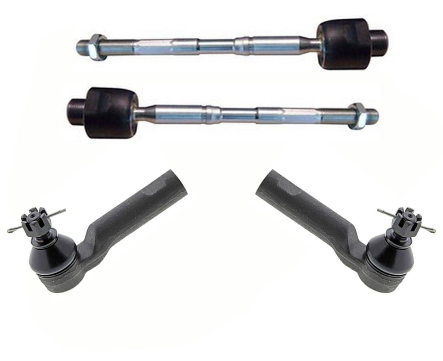 Front Left & Right Inner Outer Tie Rod Ends For Lexus GX460 2010-2021