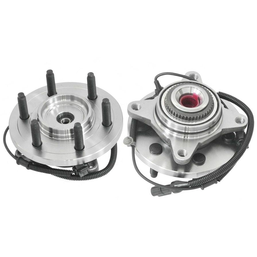 Front Wheel Hub Bearings for Ford F-150 2009-2010 with 6 Stud 4 Wheel Drive
