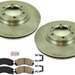 Para 1994-2000 Mitsubishi Montero V6 3.5L Rotor y pastillas de freno de disco delantero