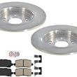 For 2014-2020 Acura RLX Rear Disc Brake Rotor & Pads
