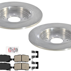 For 2014-2020 Acura RLX Rear Disc Brake Rotor & Pads