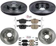 Pastillas de cerámica para rotores de freno de disco para Mazda 3 Sport 2014-2016 con rotor de 280 mm