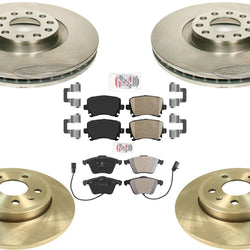 Para 05-06 Audi A4 A4 Quattro 2.0 3.0 3.2 con pastillas de rotor de freno de disco delantero de 320 mm