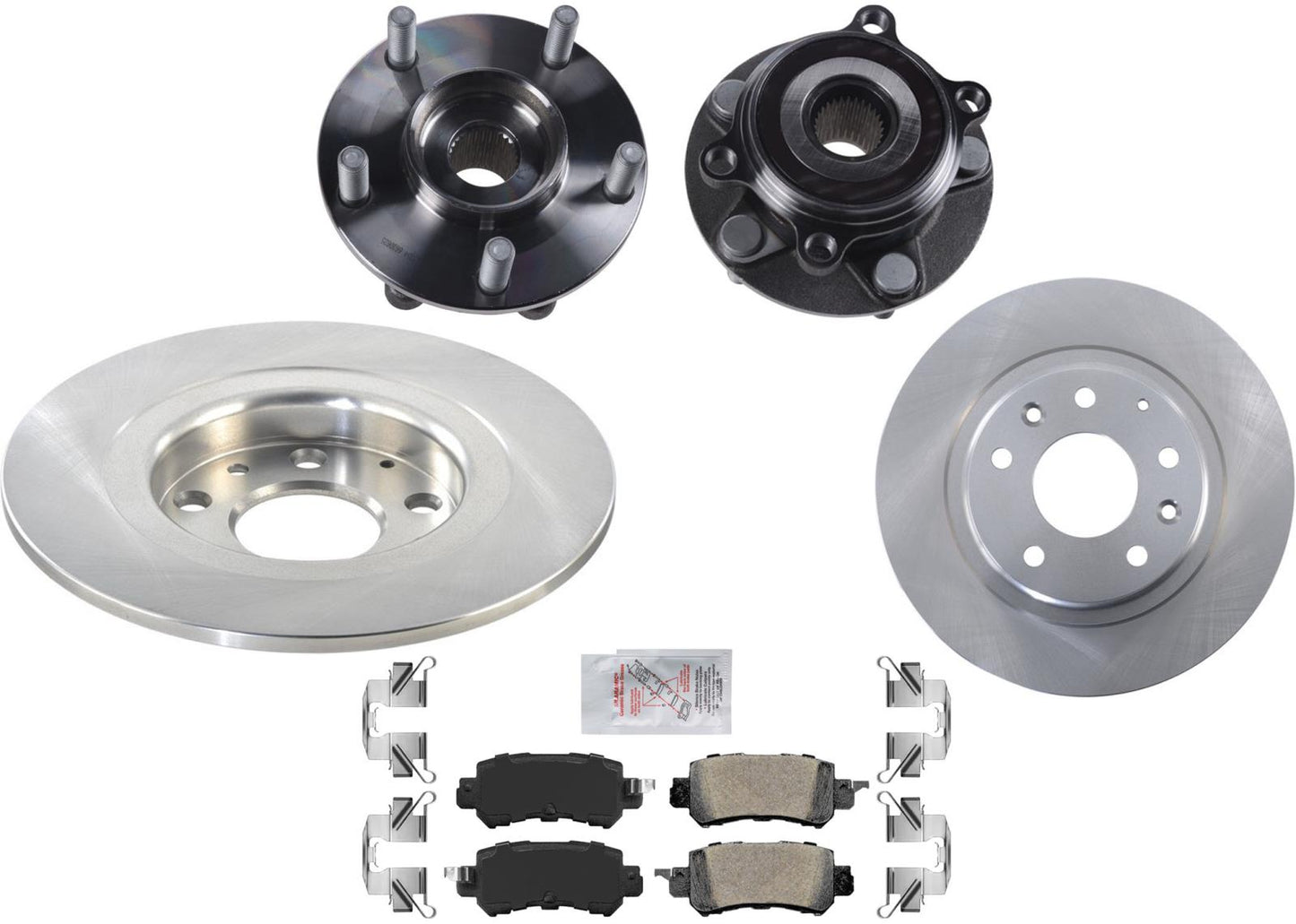 Rear L&R Wheel Hub Assembly for All Wheel Drive Mazda CX-3 2016 2017 2018