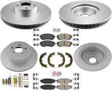 AmeriBRAKES Pastillas de rotores de freno de disco delantero R recubiertas para Subaru Legacy 2.5i 06-09