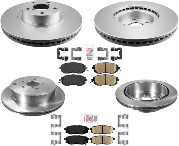 Front Coated Disc Brake Rotors & Ceramic Pads For 2013-2020 Subaru BRZ