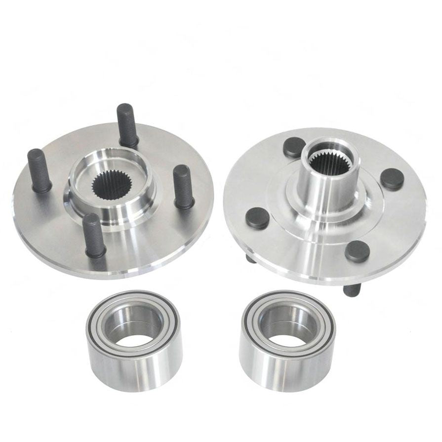 Front Hub Bearings for Saturn Saturn SC1 SC2 SL SL1 SL2 1994-2002 w 4 Stud Hub