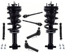 Front Struts Tie Rods Links For 2014-2018 Silverado 1500 4 Wheel Drive ZW7