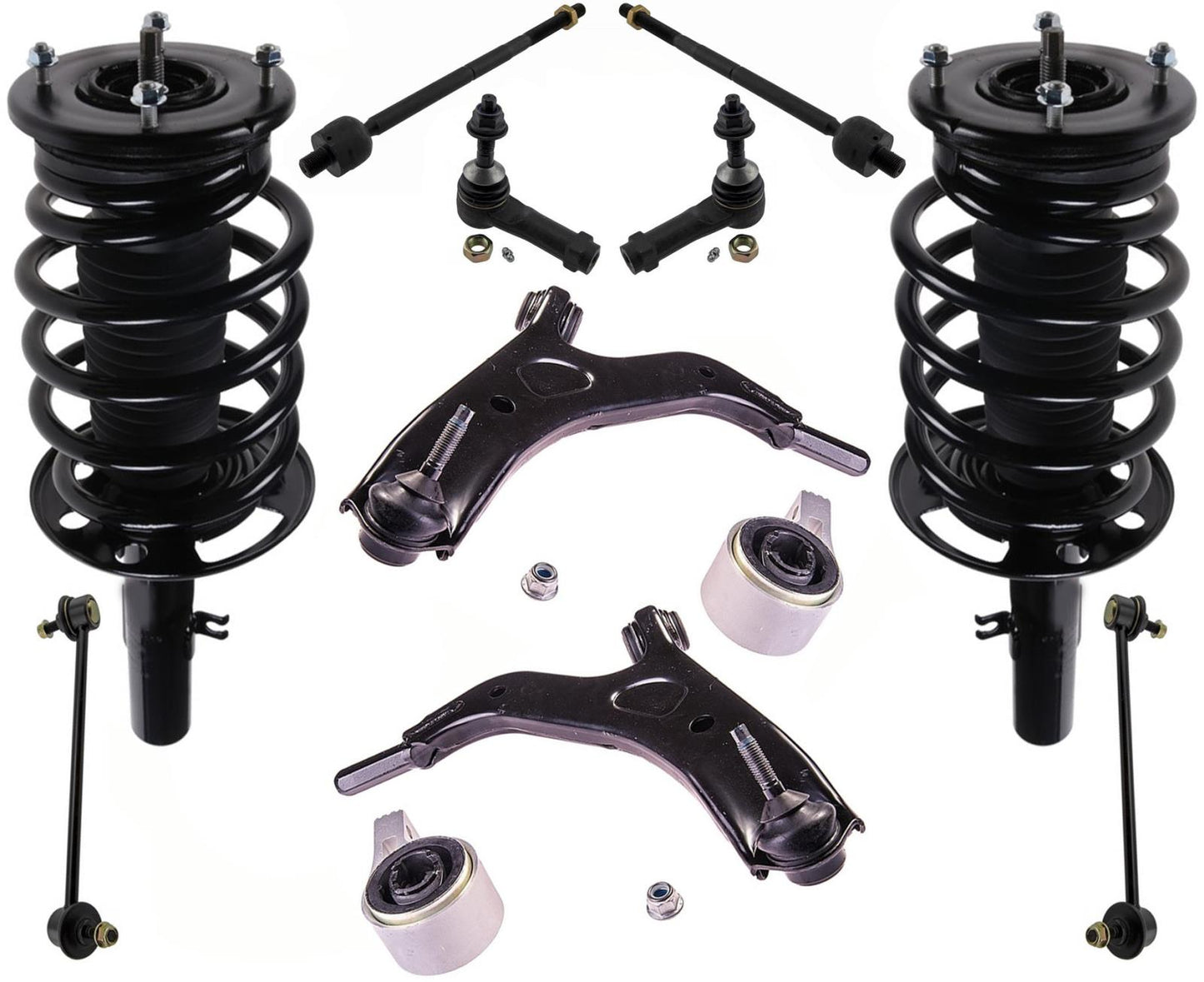 Brazos de control delanteros completos para Ford Taurus 08-2009 con tracción delantera