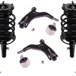 Front Struts Control Arms & Links For 2008-2009 Ford Taurus Front Wheel Drive