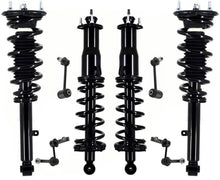 Front & Rear Complete Struts Spring Assembly & Links For 1998-2005 Lexus GS300