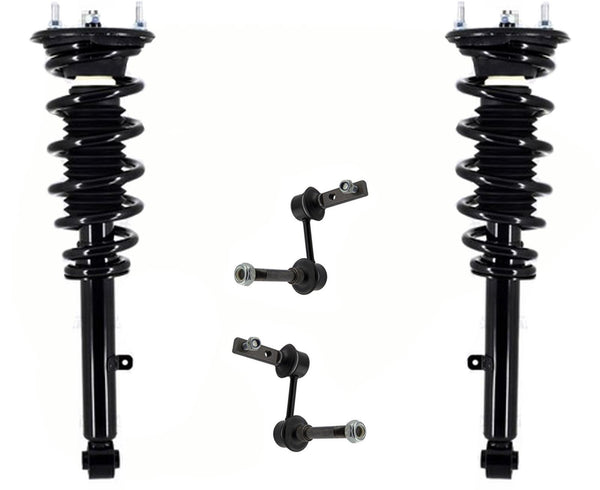 Front  Complete Struts Spring Assembly & Links For 1998-2005 Lexus GS300
