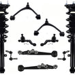 Front  Complete Struts Upper & Lower Control Arms Links For 98-2005 Lexus GS300