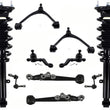 Front  Complete Struts Control Arms Tie Rods & Links For 1998-2005 Lexus GS300