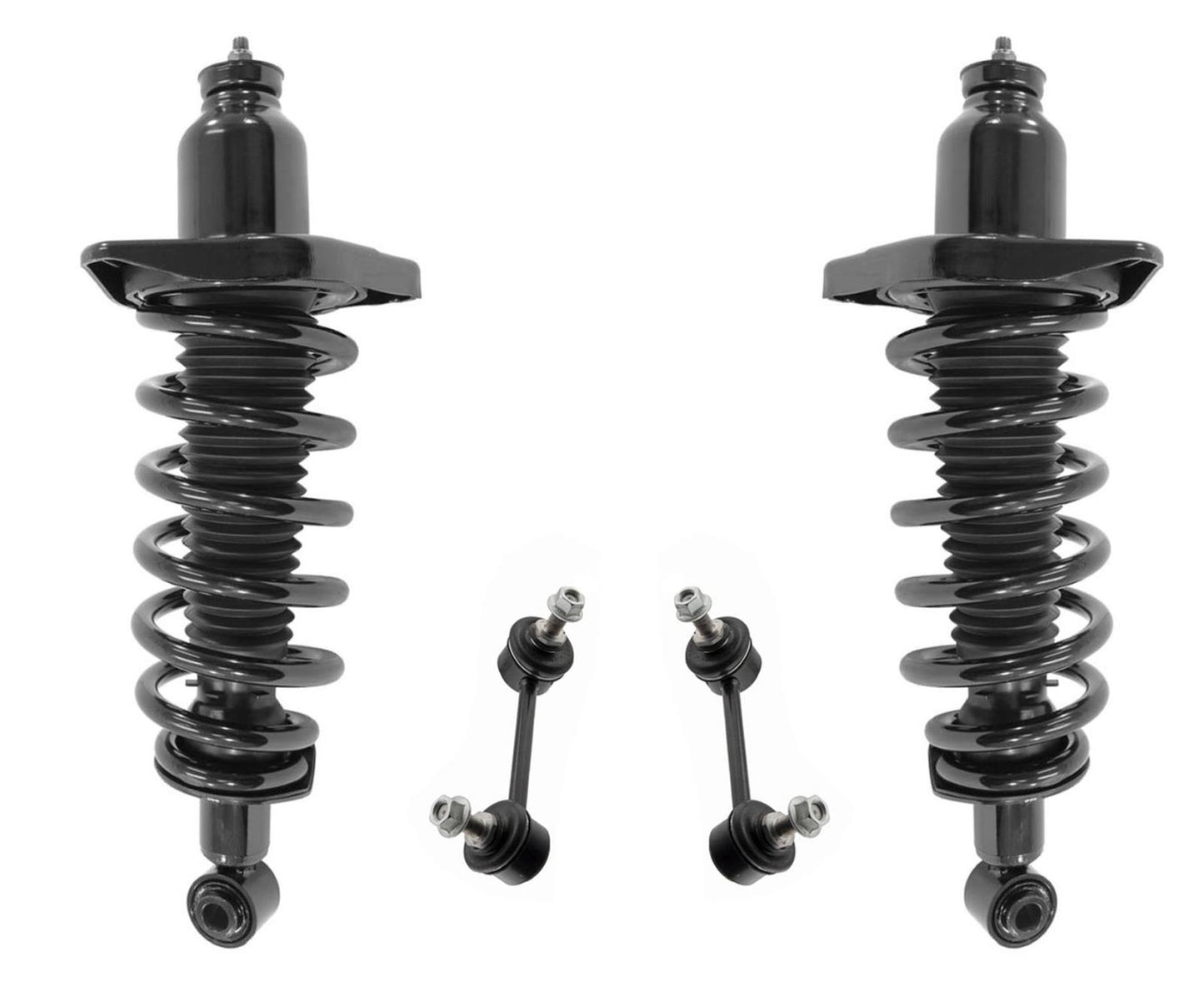 Rear Complete Struts & Sway Bar Links For 2016-2022 Honda Pilot