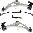 Front Complete Struts Control Arms Tie Rods and Links for Honda Pilot 2016-2022