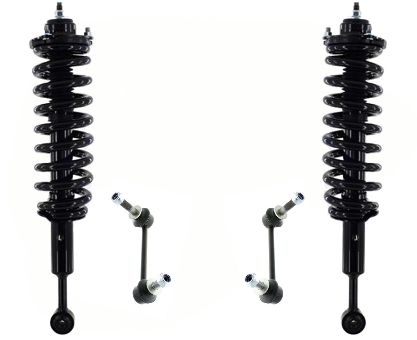 Front Complete Struts & Links For Toyota 4Runner Rear Wheel Drive 2010-2022