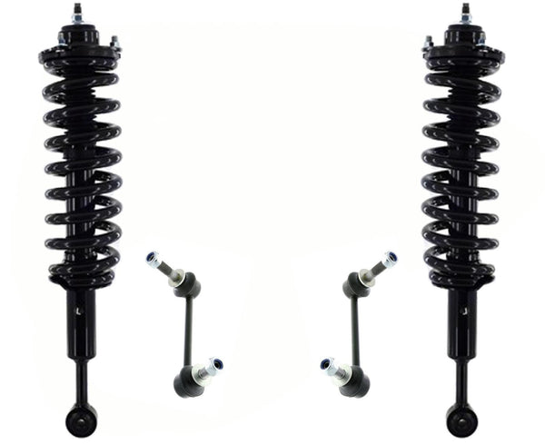 Front Complete Struts Assembly & Links For 2010-22 Toyota 4Runner 4 Wheel Drive