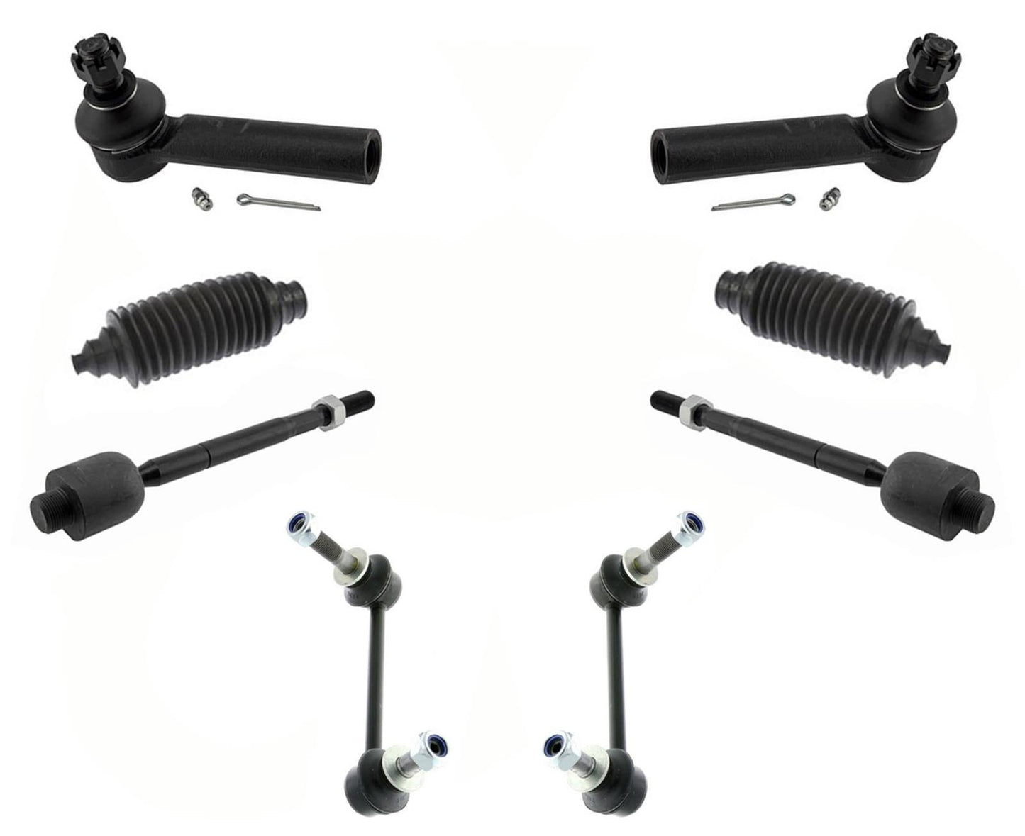 Bielas y eslabones interiores y exteriores delanteros para Toyota 4Runner 2010-2021