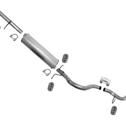 Exhaust Extension Pipe Muffler Tail Pipe fits 2005 Ford E150 Van 4.6 Made in USA
