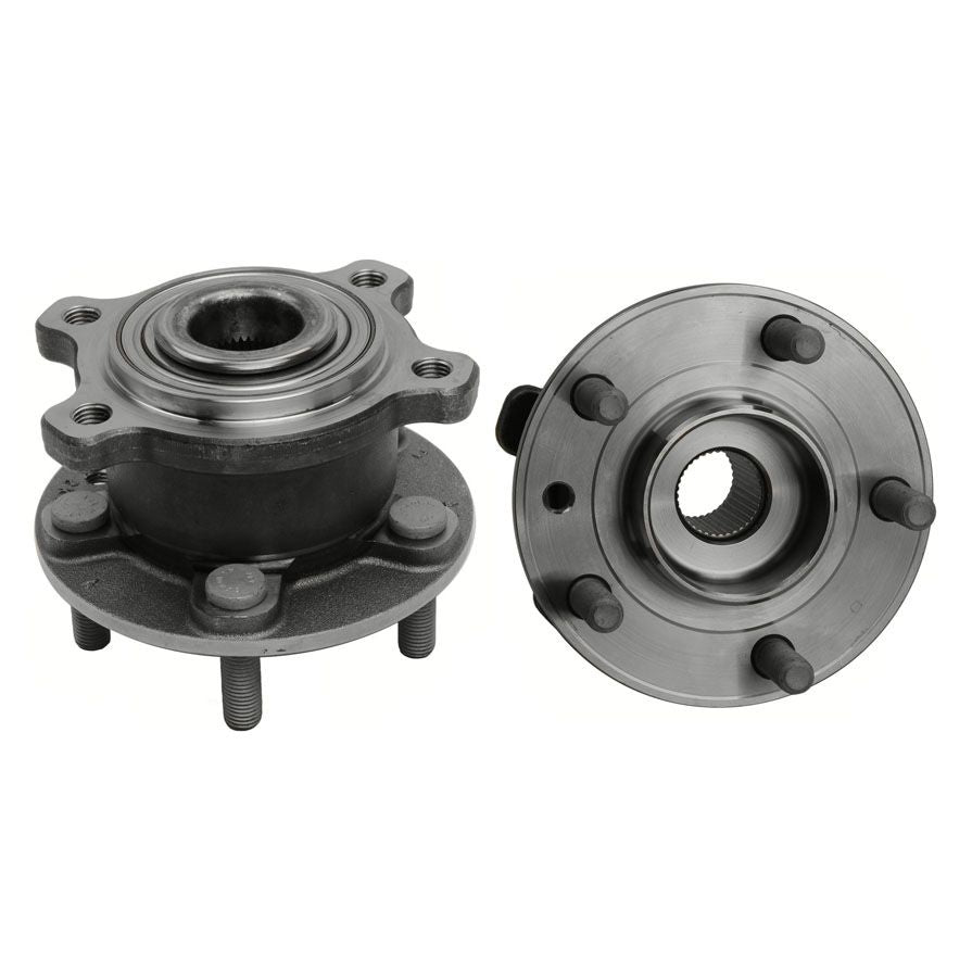 Rear Left & Right Wheel Hub Bearings for Ford Focus 2.3L Turbo 2016-2018