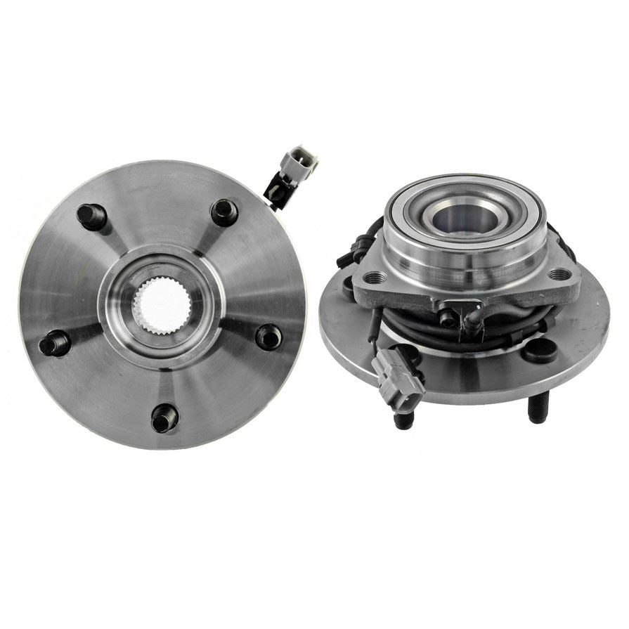 Front Wheel Hub Bearings for Dodge Ram 1500 2000-2001 4 Wheel Drive 4-Wheel ABS