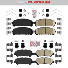Ceramic Front + Rear Brake Pads FOR 2008-2013 Toyota Highlander