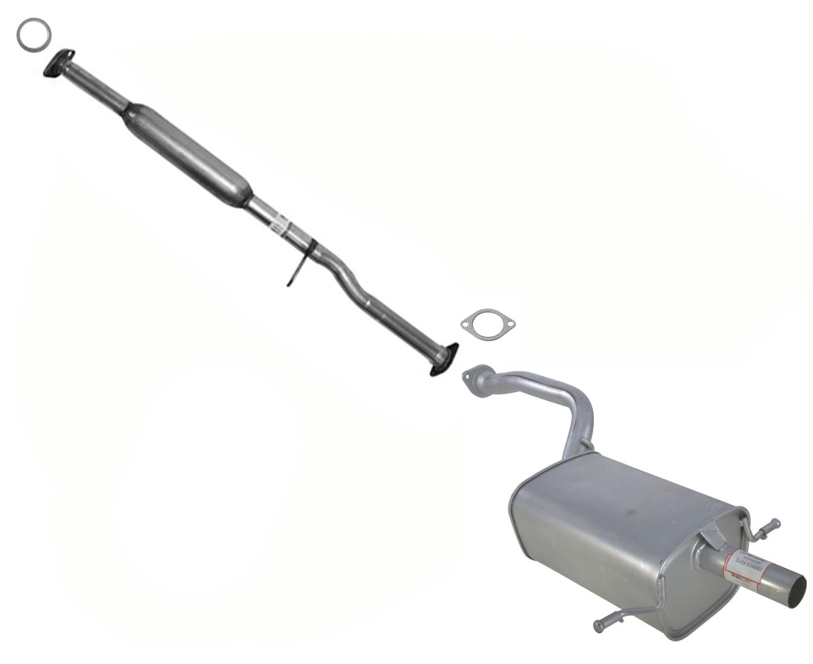 Fits 2007 Impreza and Impreza Outback 2.5L Non Turbo Muffler Exhaust Pipe System