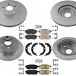 AmeriBRAKES Front & Rear Disc Brake Rotors & Pads For 2014-2018 Subaru Forester