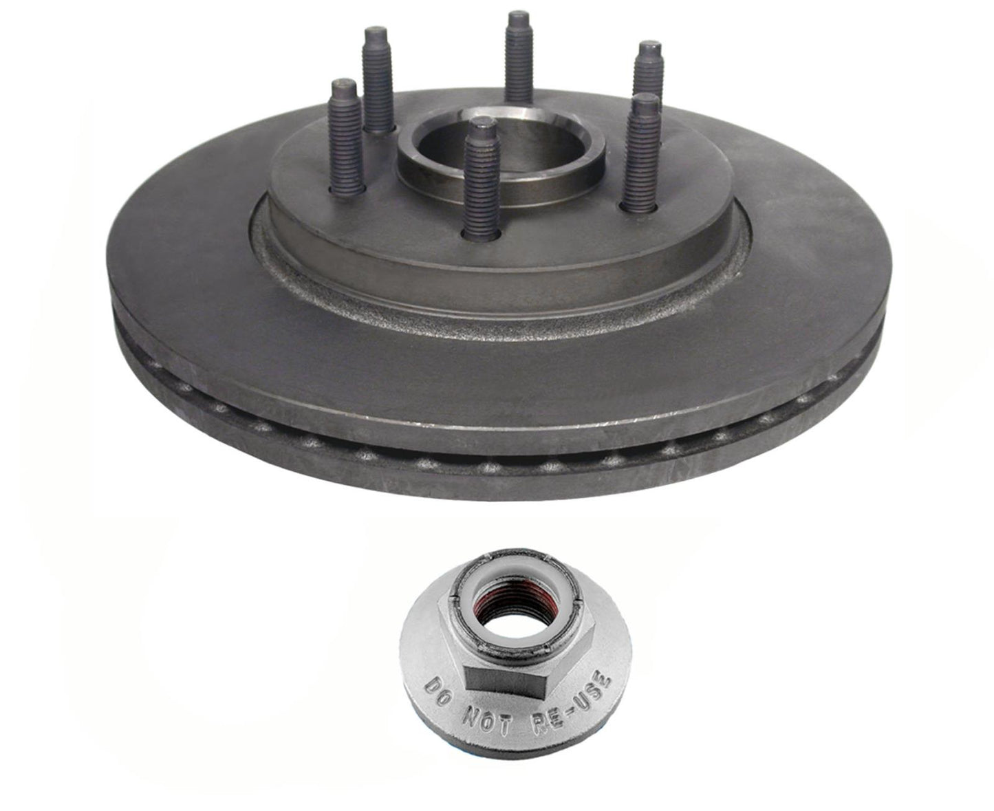 Rotor de rodamiento de rueda de cubo delantero para Ford F150, tracción trasera, 6 pernos, 2004-2008