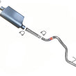 Aluminum Performance Muffler Exhaust System for Jeep Grand Cherokee 2002 03 2004