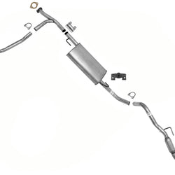 Sistema de escape del tubo de cola del silenciador del resonador para Nissan Frontier 4.0L 2005-2017