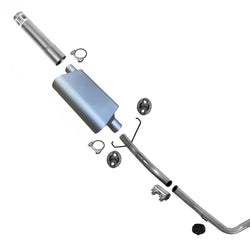 Exhaust Performance Muffler Tail Pipe Chrome Tip fits 2000-2006 Toyota Tundra