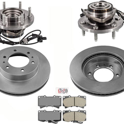 FRONT Left & Right Wheel Hub Bearings For Hummer H3 H3T 2009-2010 REF# 25964890