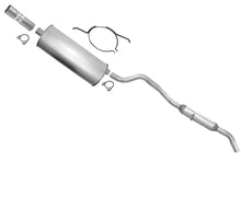 Para 01-05 Town &amp; Country 3.8L Silenciador y tubo de escape con tracción delantera Sin Stow &amp; Go