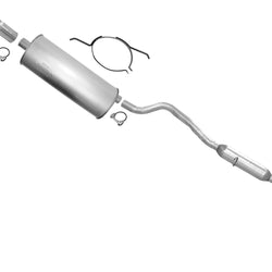 Para 01-05 Town & Country 3.8L Silenciador y tubo de escape con tracción delantera Sin Stow & Go