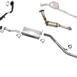 Exhaust System Pipe Muffler Fits For 4 Wheel Drive Nissan Xterra 3.3L 00-02