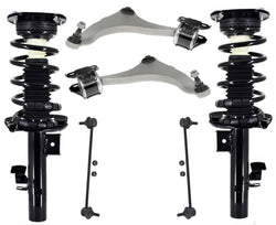 Barras de acoplamiento y enlaces de brazos de control de puntales completos delanteros para Volvo S60 2011-2018